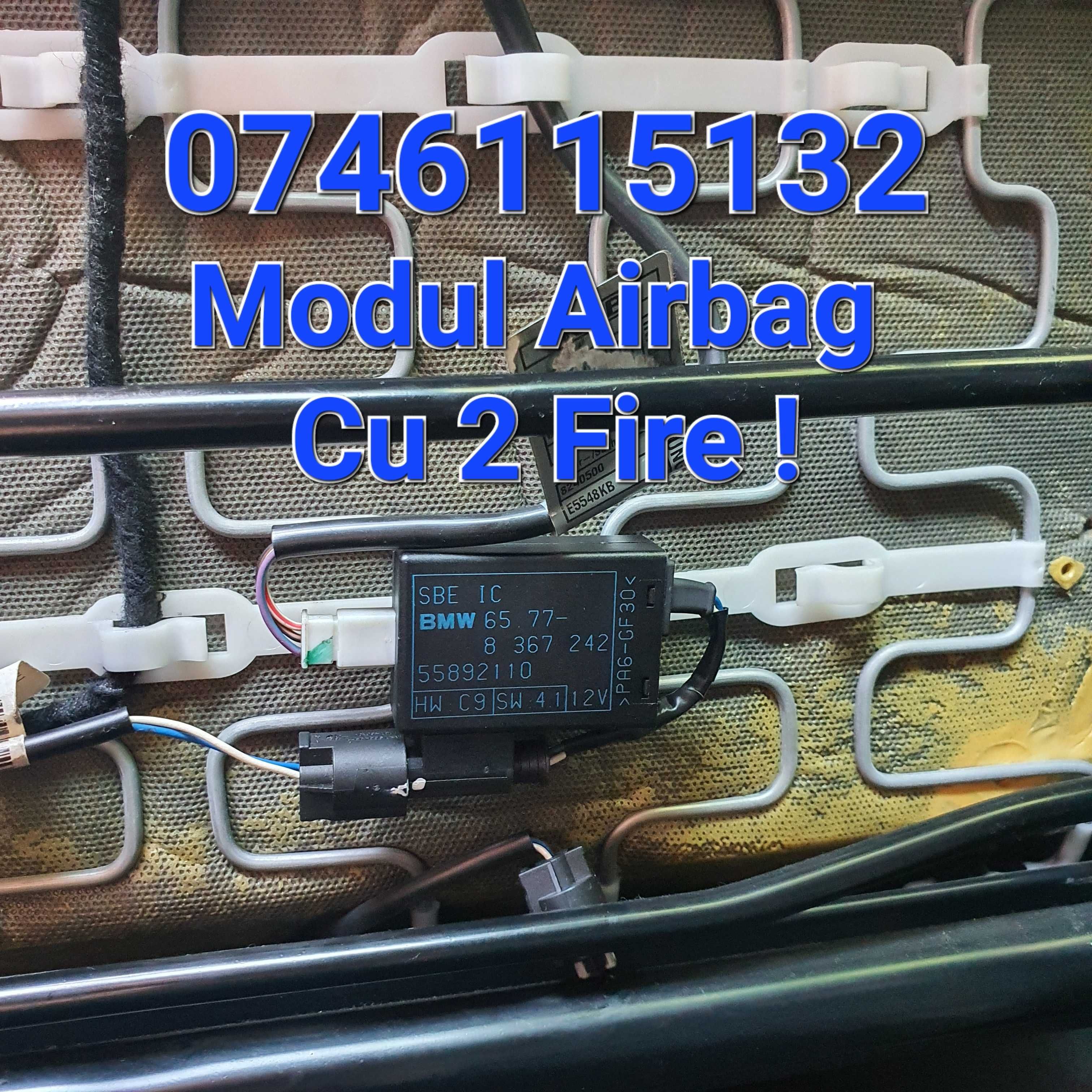 BMW -Modul Plasa Scaun Pasager-Anulator Eroare Airbag-BMW E46 E39 E60+