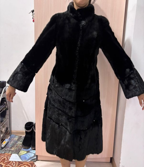 Норковая женская шуба