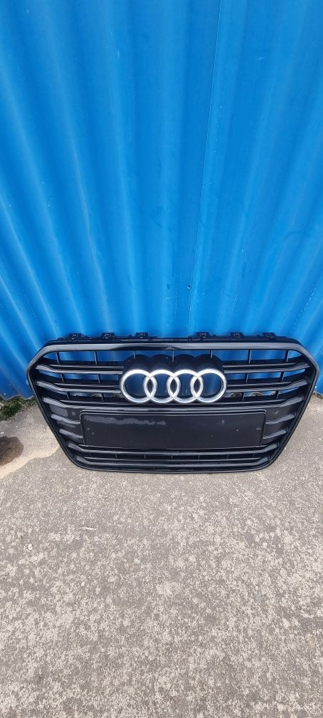 Audi A6 /C7  S6 предна решетка  2015-2018г. и фарове 2012-2015г.