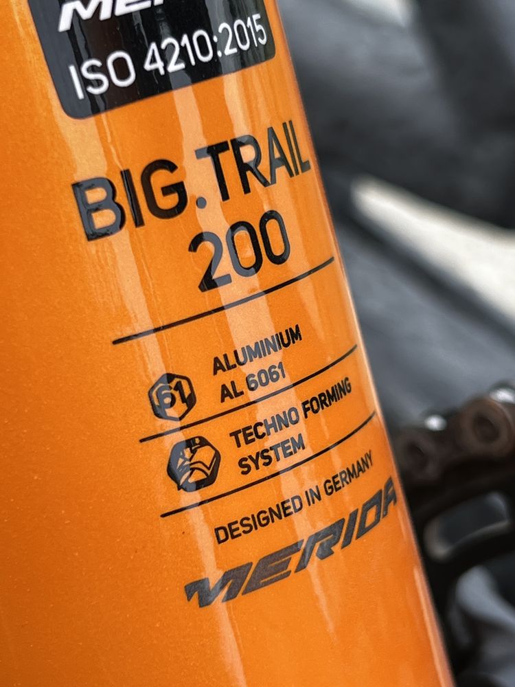 Продам горный велосипед MERIDA BIG TRAIL 200 D29 2021