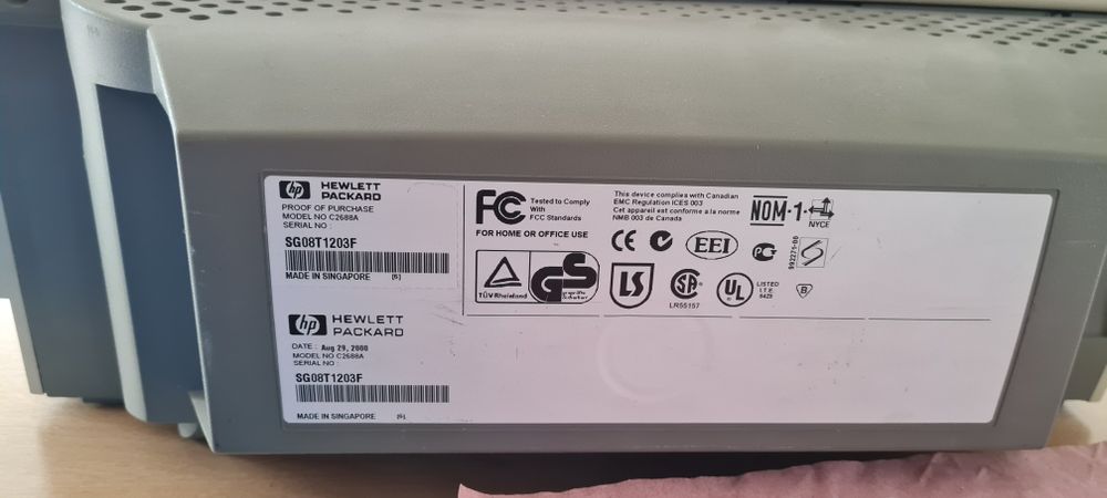 Принтер Hp business inkjet 2200 + нови печатащи глави