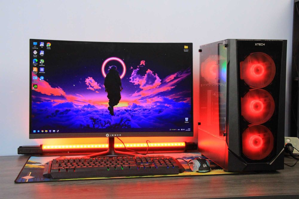 CS 2, GTA 5 va shunga o'xshash o'yinlar uchun kuhcli kompyuter toplami