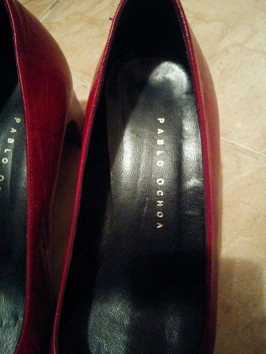 Pantofi originali Pablo Ochoa piele naturală mas.37