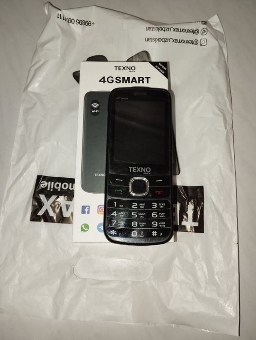 Texnomax 4g полусенсорный телефон