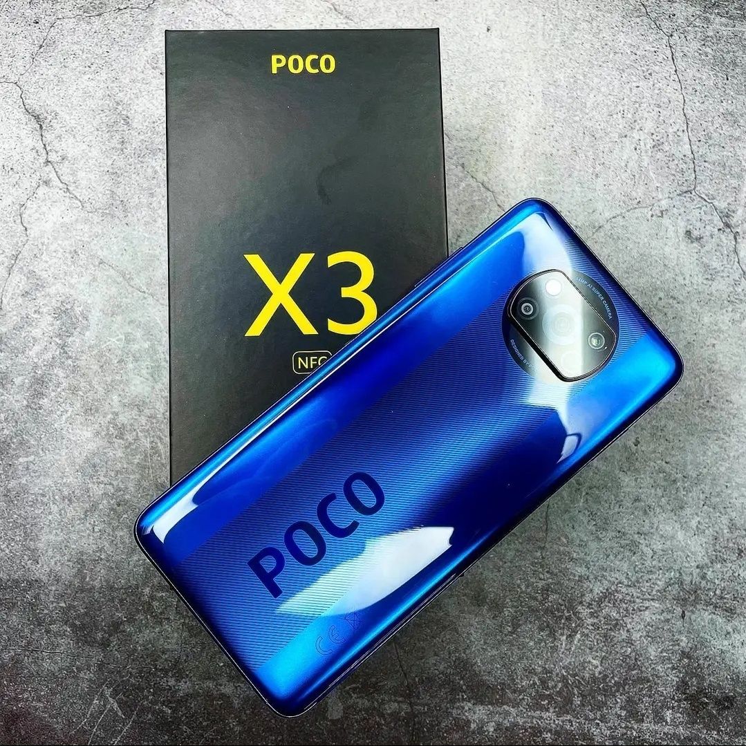 Xiaomi Poco X3 NFC 8/128gb 120Гц Игровой телефон сотовый