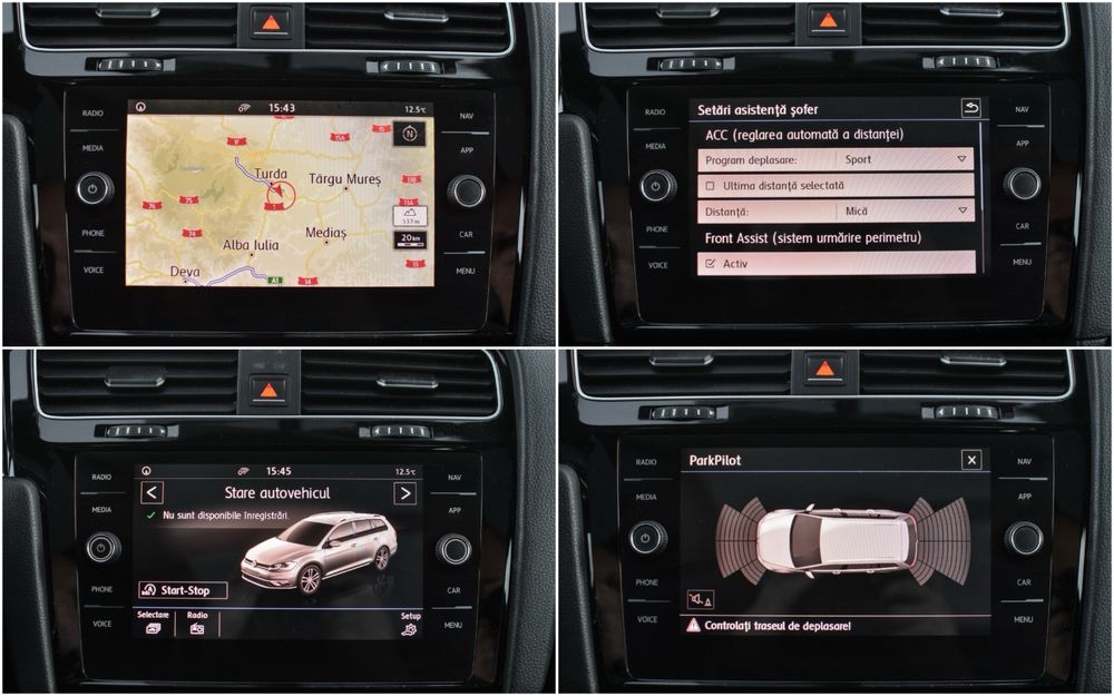 Volkswagen Golf VII GTD 2.0Tdi 184Cp-Euro6-Panoramic-2017-Distronic-