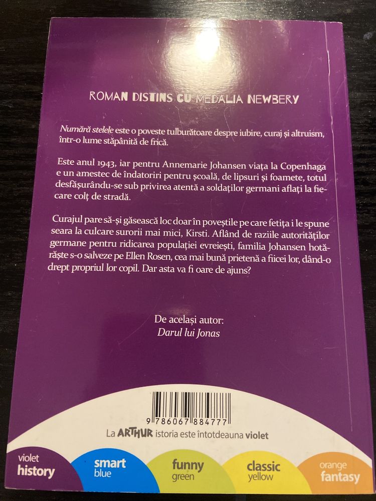 Numără stelele-Lois Lowry