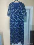 Rochie eleganta de dantela cu paiete  făcută la comanda