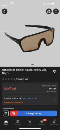 Ochelari de sport și ciclism alpina ram q-lite