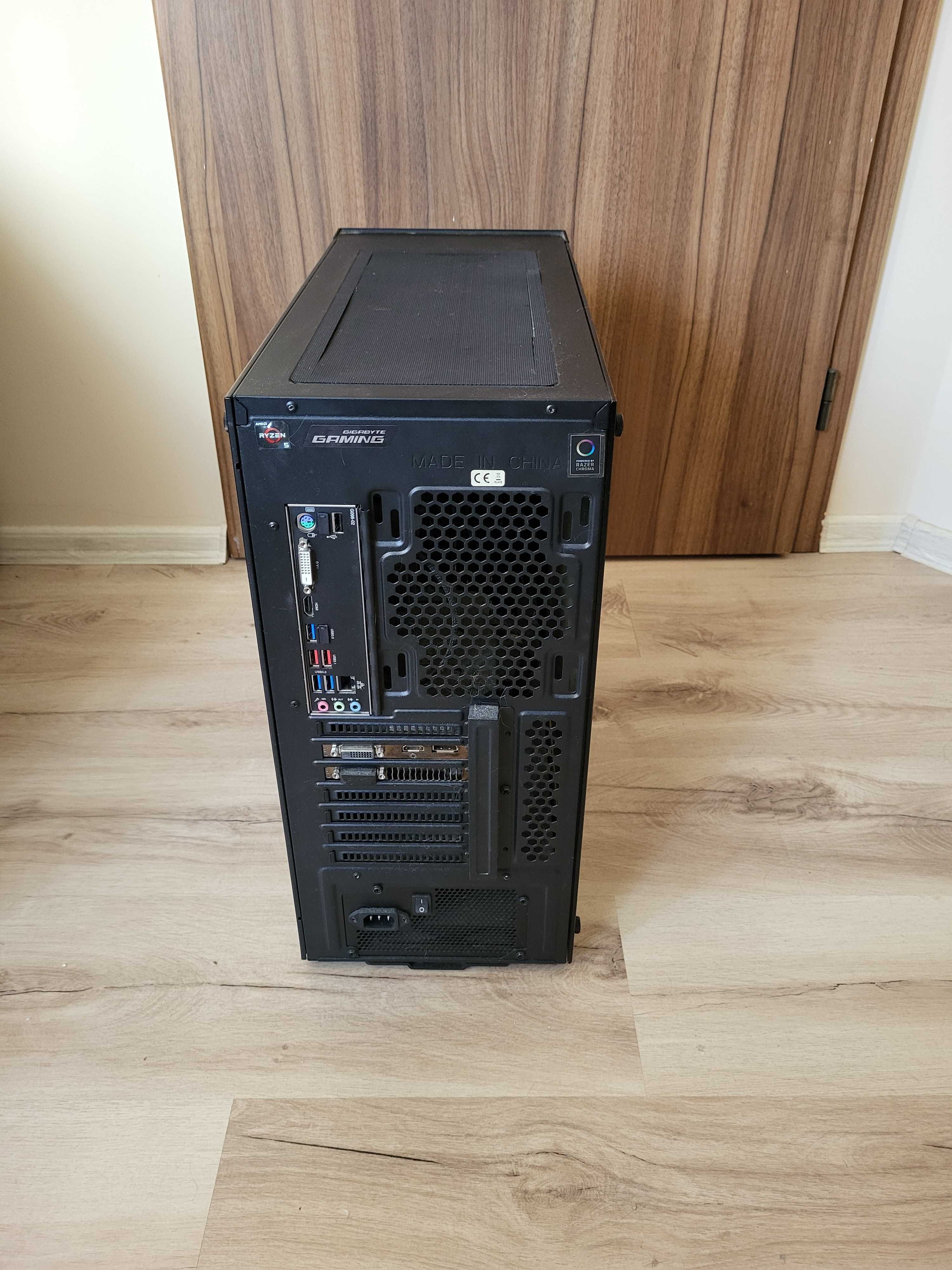 Компютър - GeForce GTX 1060 6GB, AMD Ryzen 5 1400 Quad-Core 3.20 GHz