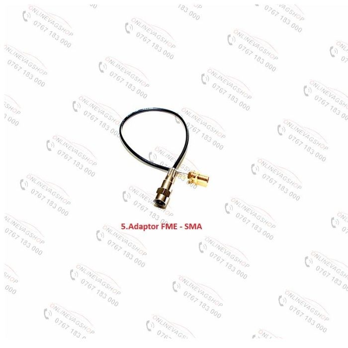 Adaptor antena conector 2FAKRA,RAST, ISO,ROKA,FME, SMA