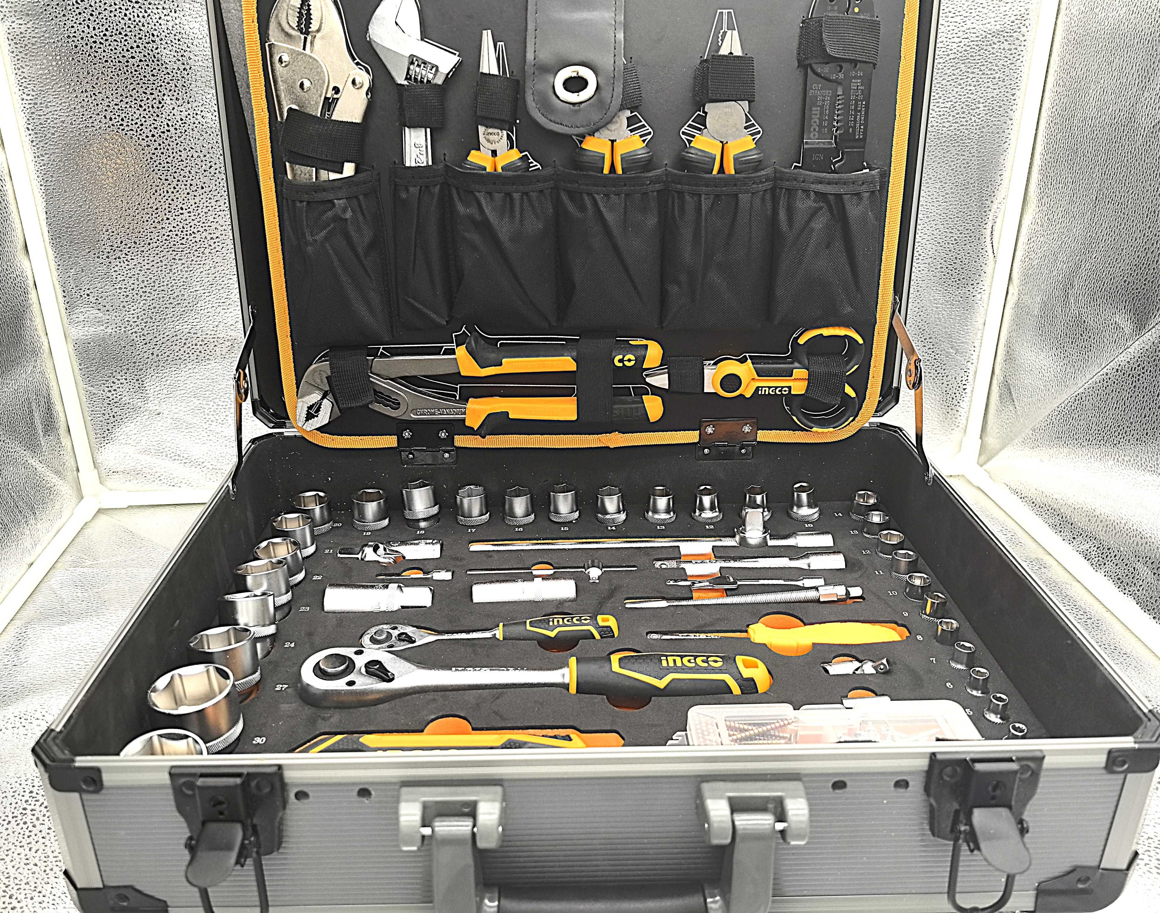 Trusa Scule 147 Piese, Geanta cu Roti – Set Complet