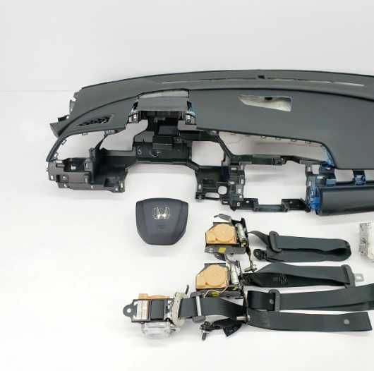 Honda Civic X  10 - kit airbag / plansa de bord / centuri de siguranta