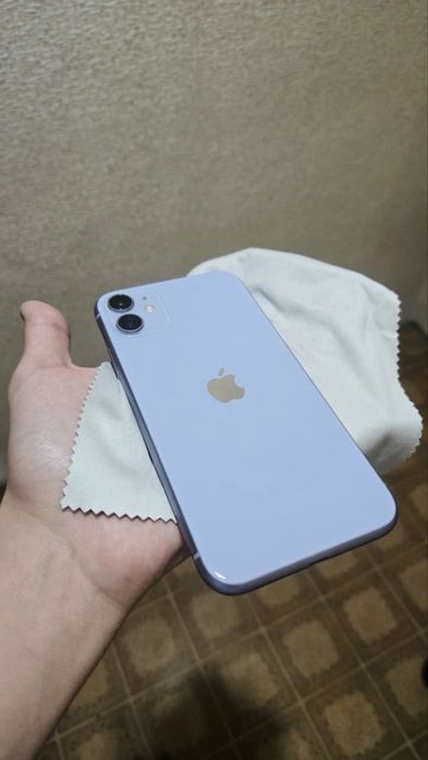 Iphone 11 в фиолетовом цвете, 128 гб