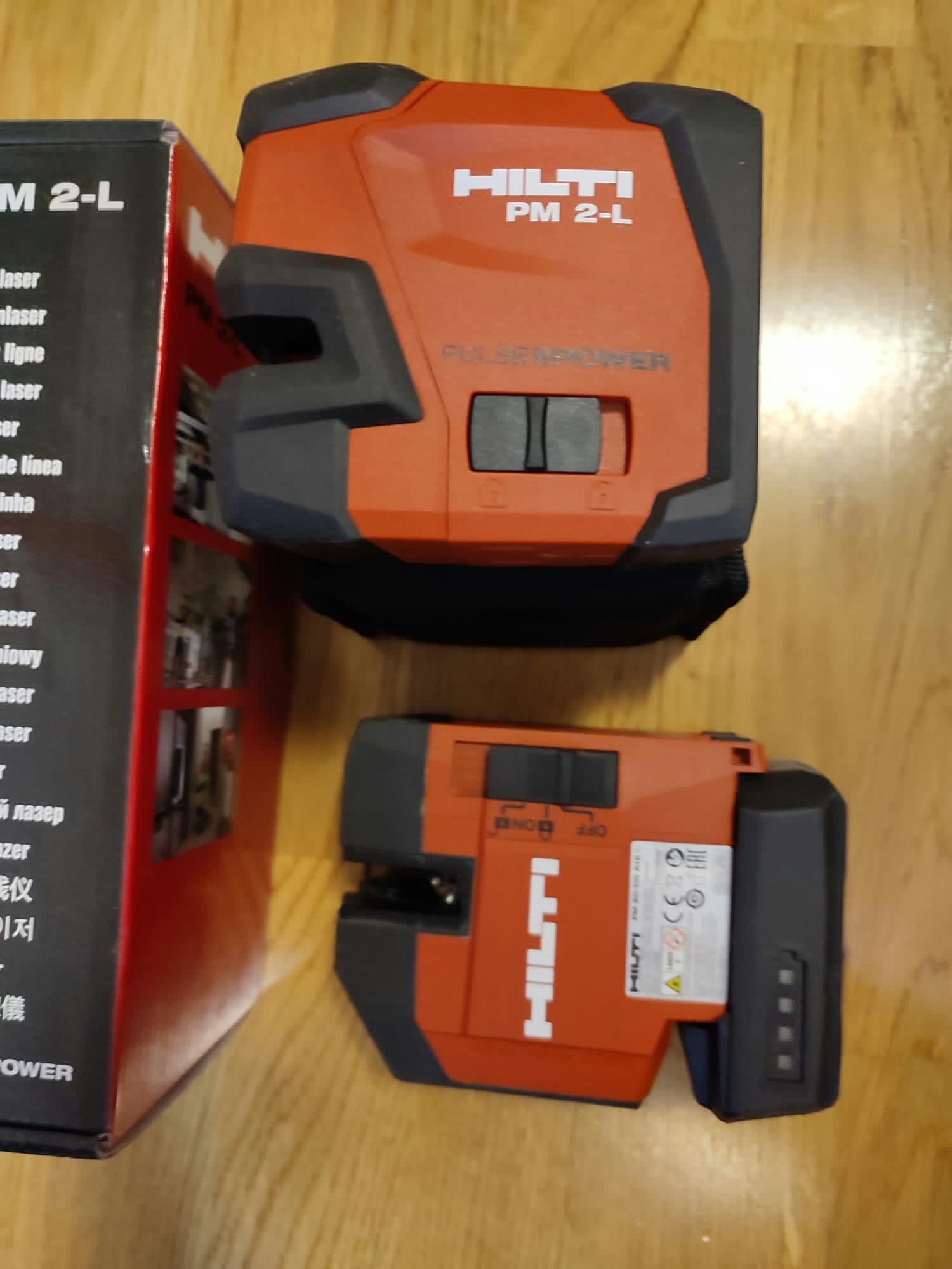 Hilti nivela cu linii si puncte noi