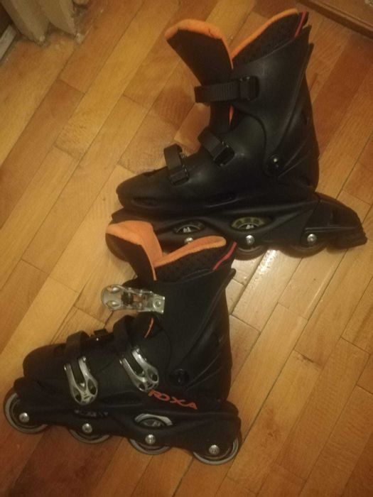 Role ROXA Fitness Comp Inline, negru-portocaliu, marime 39