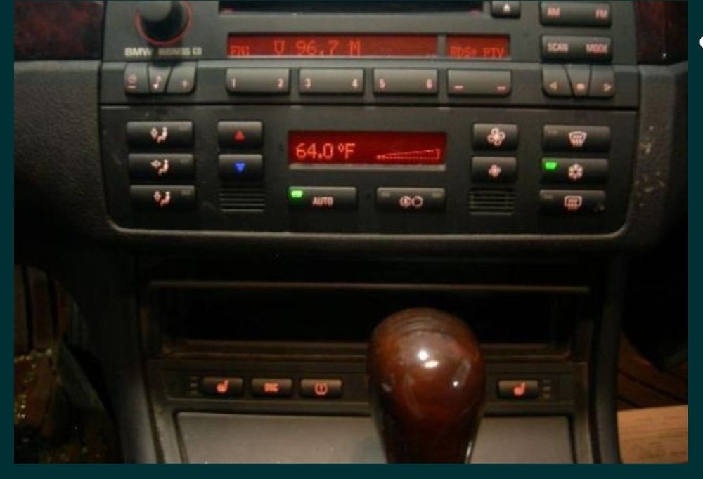 Rama adaptoare BMW E46 inlocuire radio CD MP3 auto OEM cu aftermarket