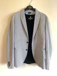 Sacou casual, raiat