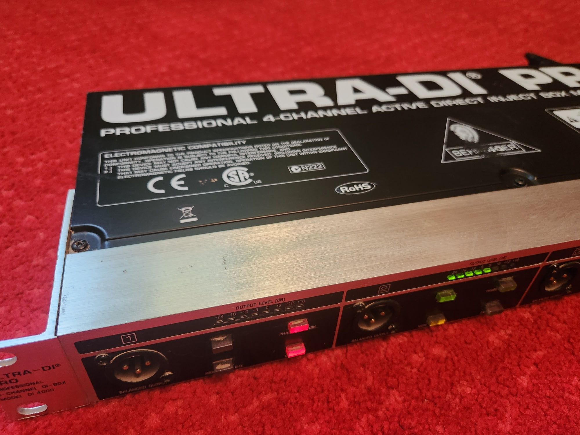 Behringer d1 pro -model di 4000