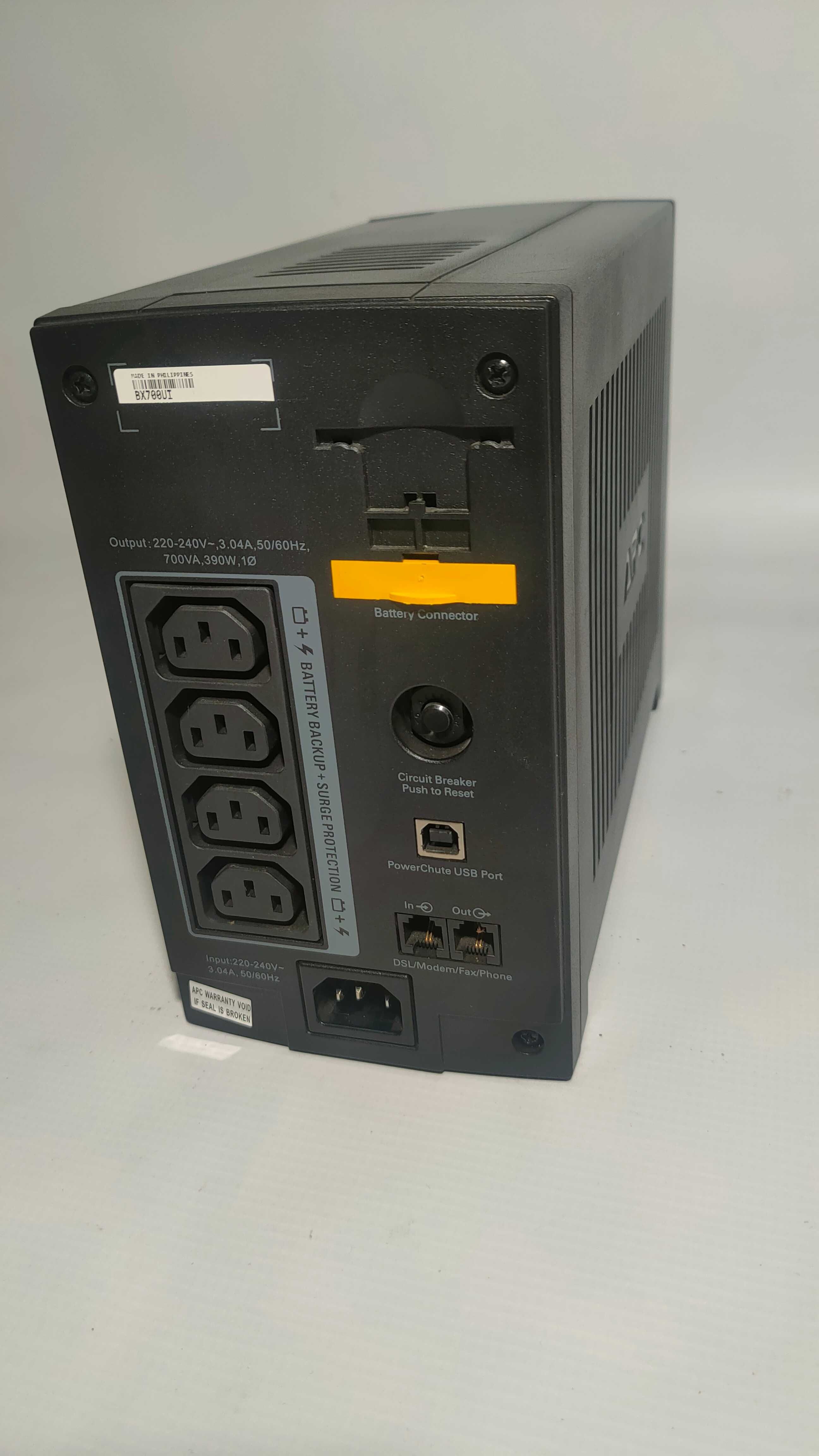 UPS APC Back  BX700UI, гаранция, цената е с вкл. ДДС