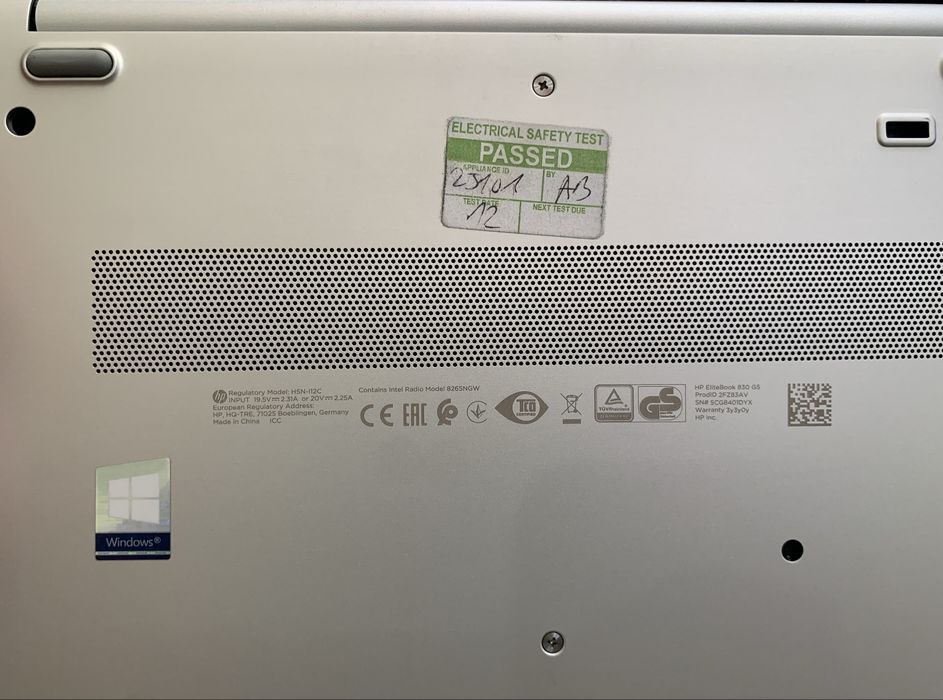 Продаю ноутбук hp EliteBook 830 G5