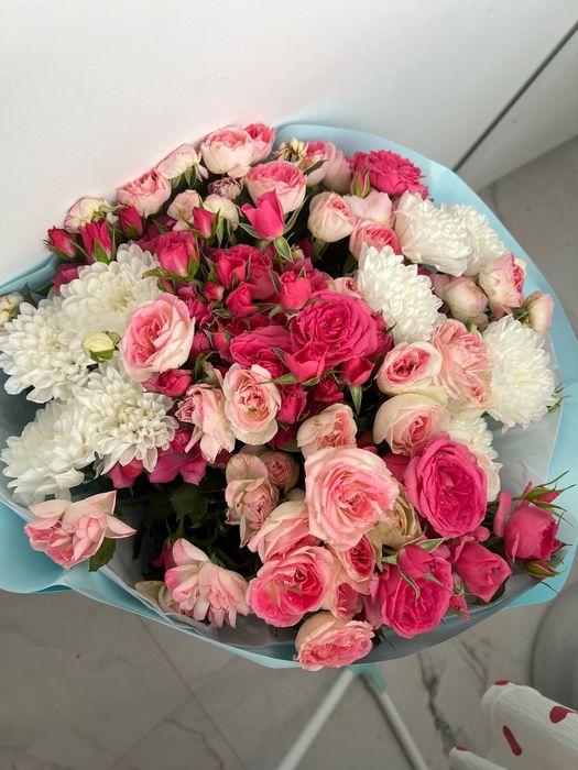 Цветы, букет б/у