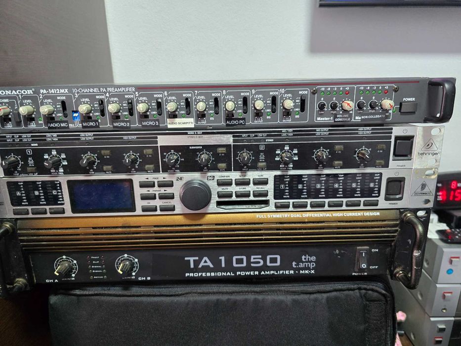 Vand amplificator profesional de putere the t.amp 1050 mk-x