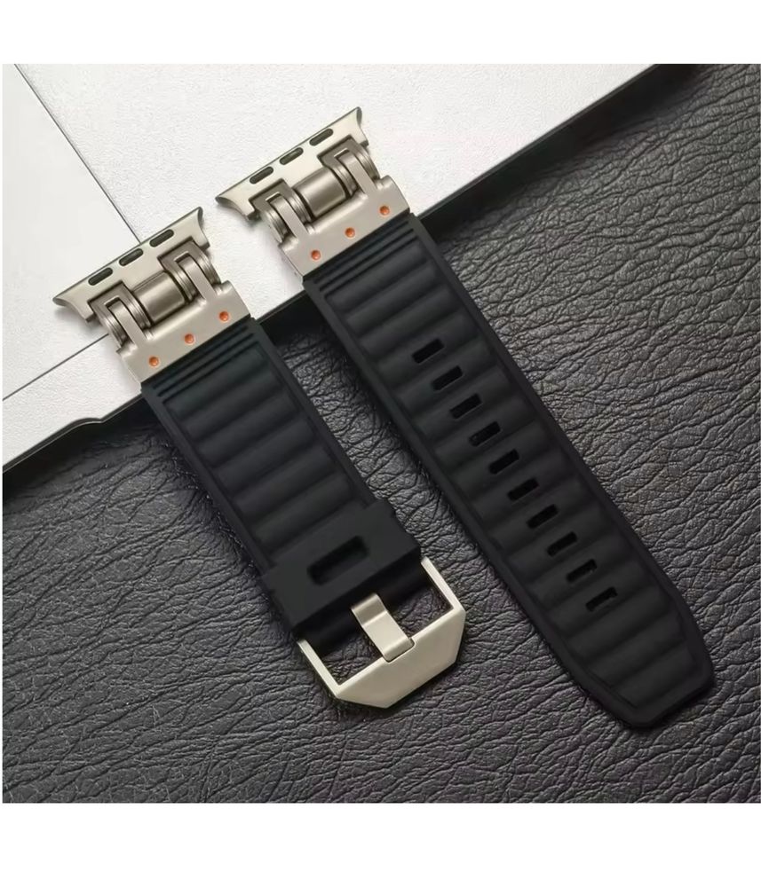 Curea Husa Folie Soft TPU Titanium Ceas Apple Watch Orice Dimensiune
