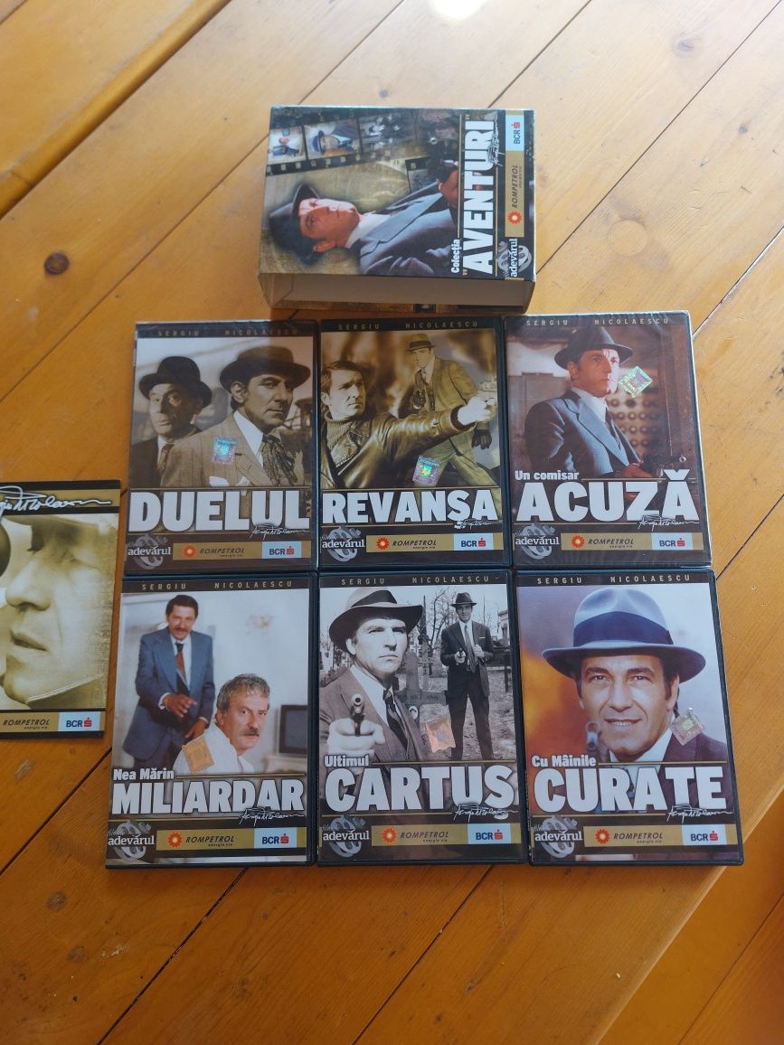 Vând BD Sergiu Nicolăescu  dvd filme