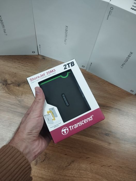 Внешний хард Transcend 1Tb 2TB 4tb  new