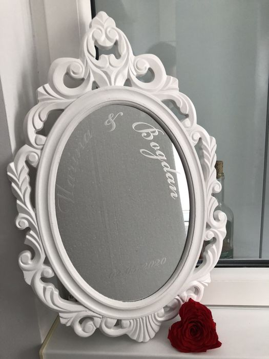 Oglinda ovala 48x56 cm