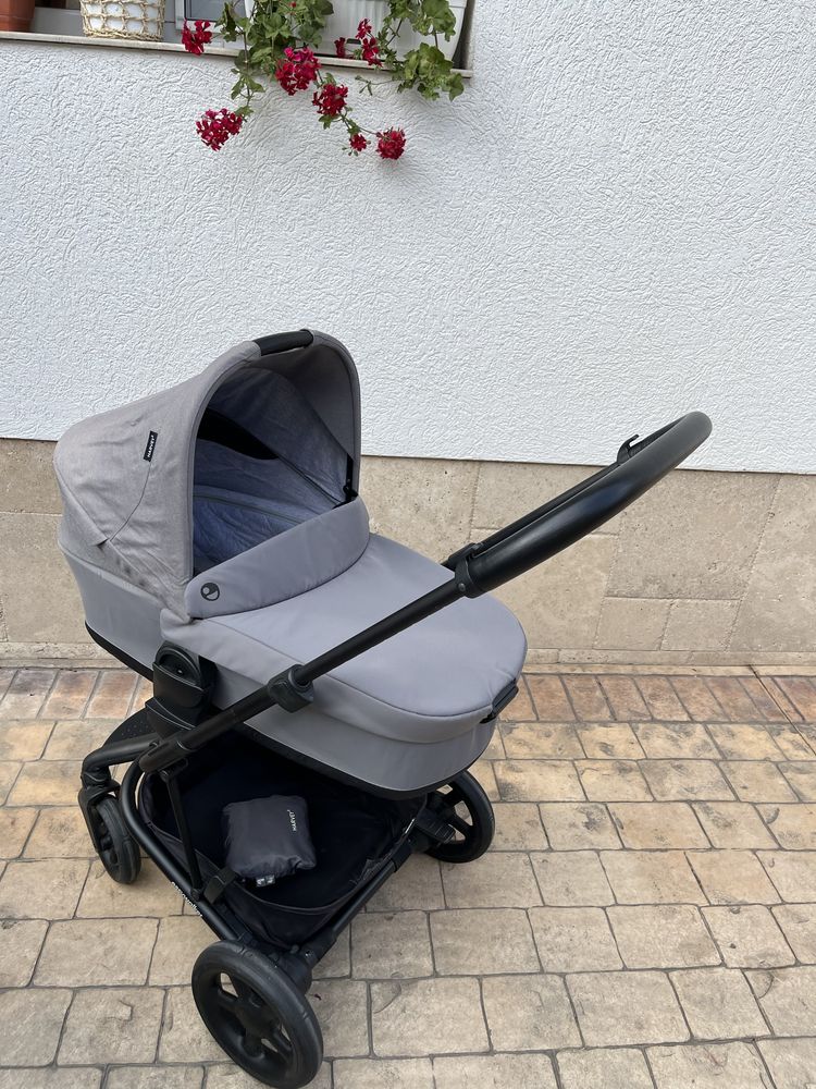 Комбинирана детска количка Easywalker Harvey 2, 2 в 1, Stone Grey