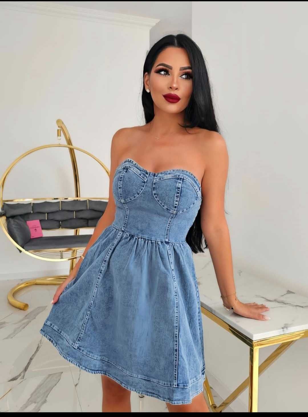 Нова дънкова рокля от Ann store