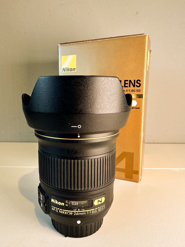 Obiectiv Nikon - AF-S Nikkor 24mm F1.8G ED