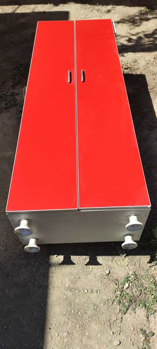 Dulap 180x63x35 cm din PAL, cu raft si cuiere, picioare reglabile
