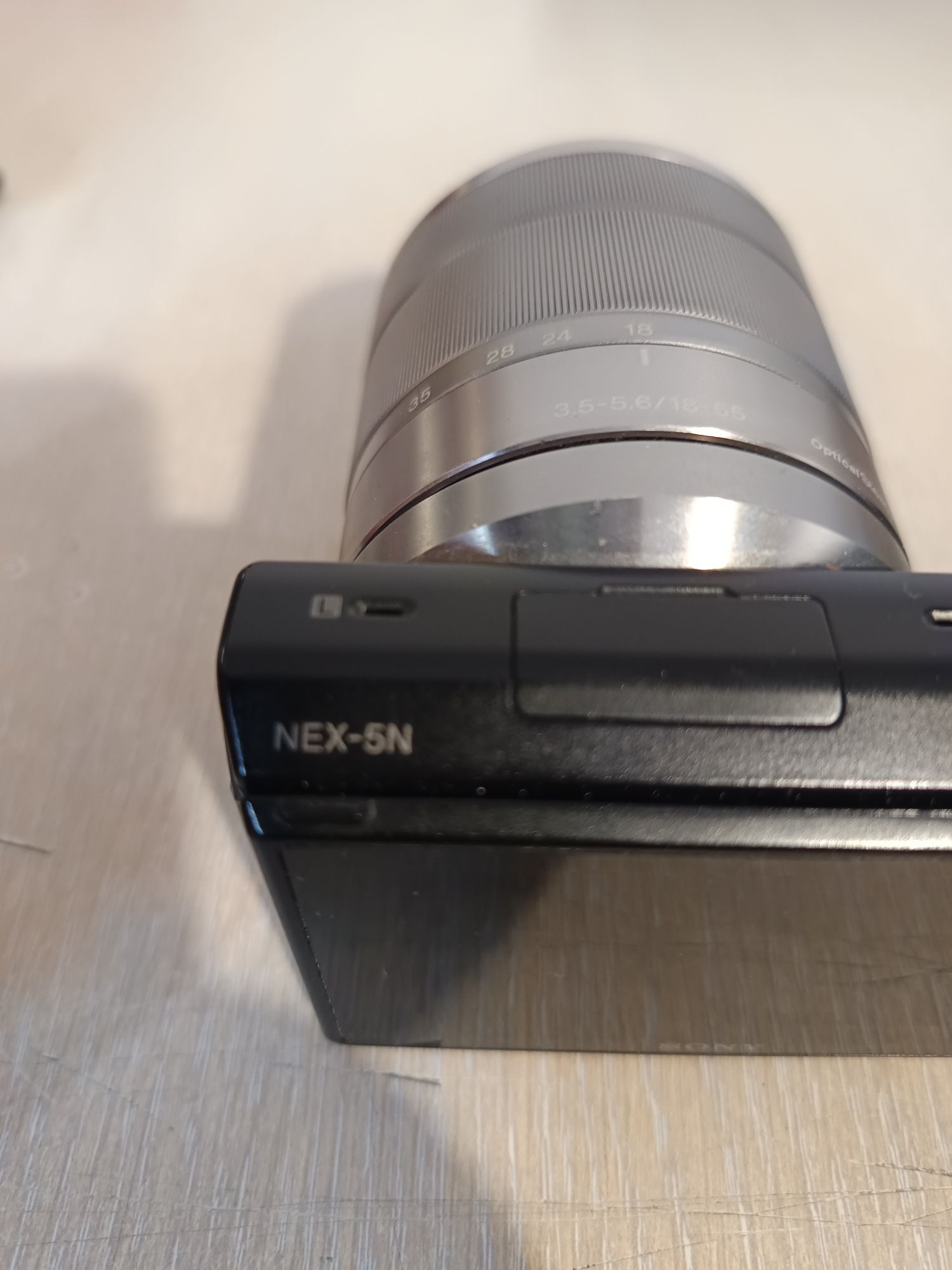 Sony NEX-5N, 16.1MP, Black + Obiectiv 18-55mm, Black 10/10!