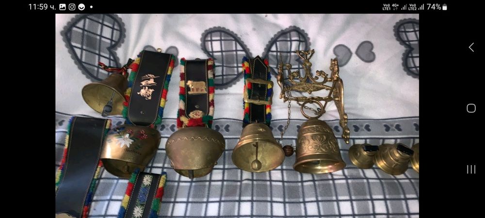 Продавам  камбани от Швейцария