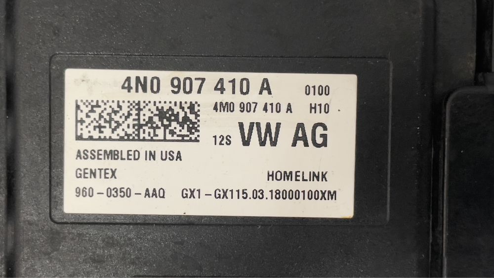 Homelink модул гаражни врати AUDI A4 A5 Q5 4N0907410A