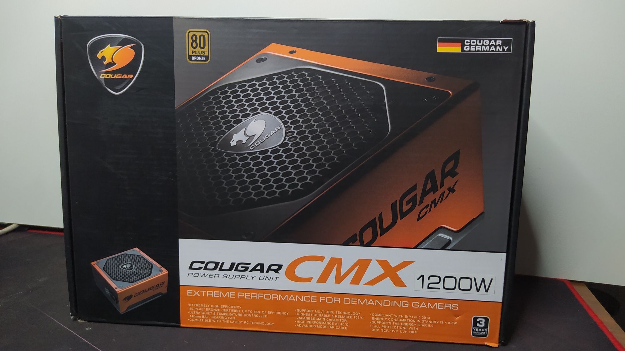 Блок питания модульный Cougar 1200w