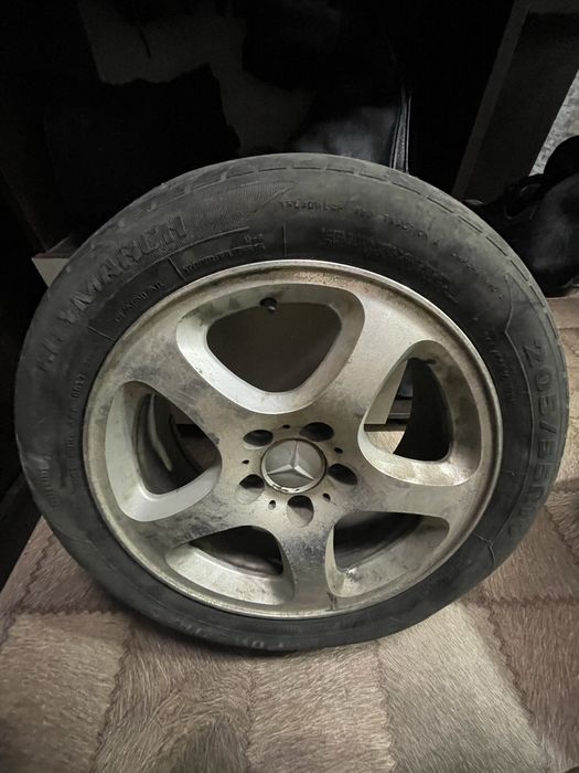 Диски R16 на Мерседес титанки