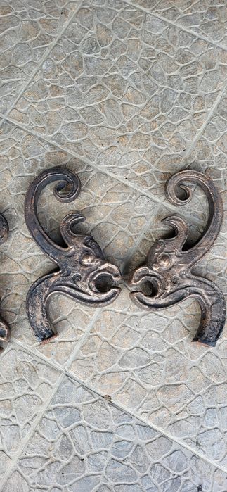 Cap dragoni din fier