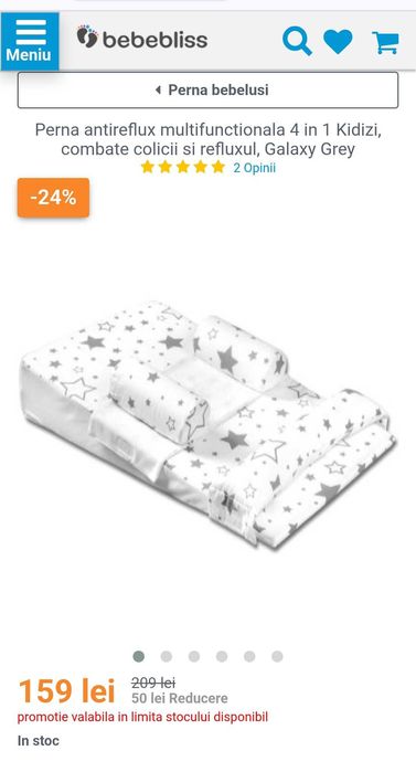 Perna antireflux 4 in 1 Kidizi