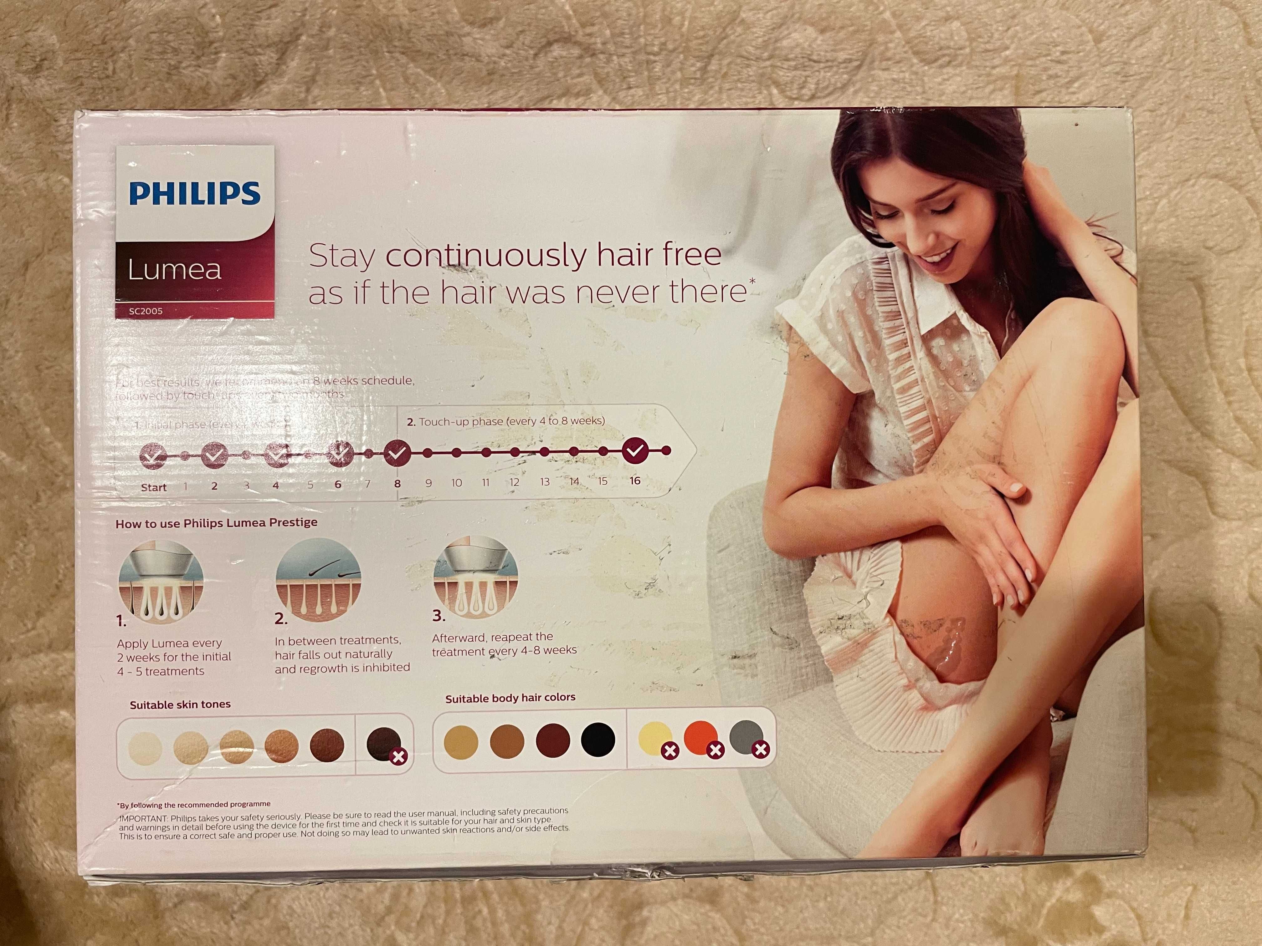 ФОТОЕПИЛАТОР Philips Lumea Prestige SC2005