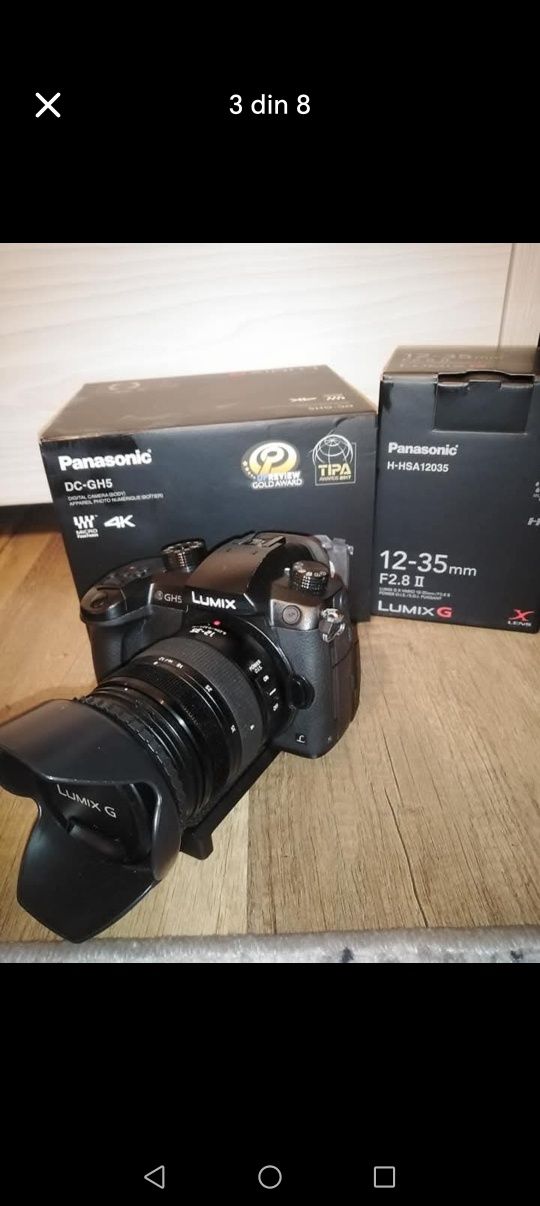 Gh5 plus obiectiv