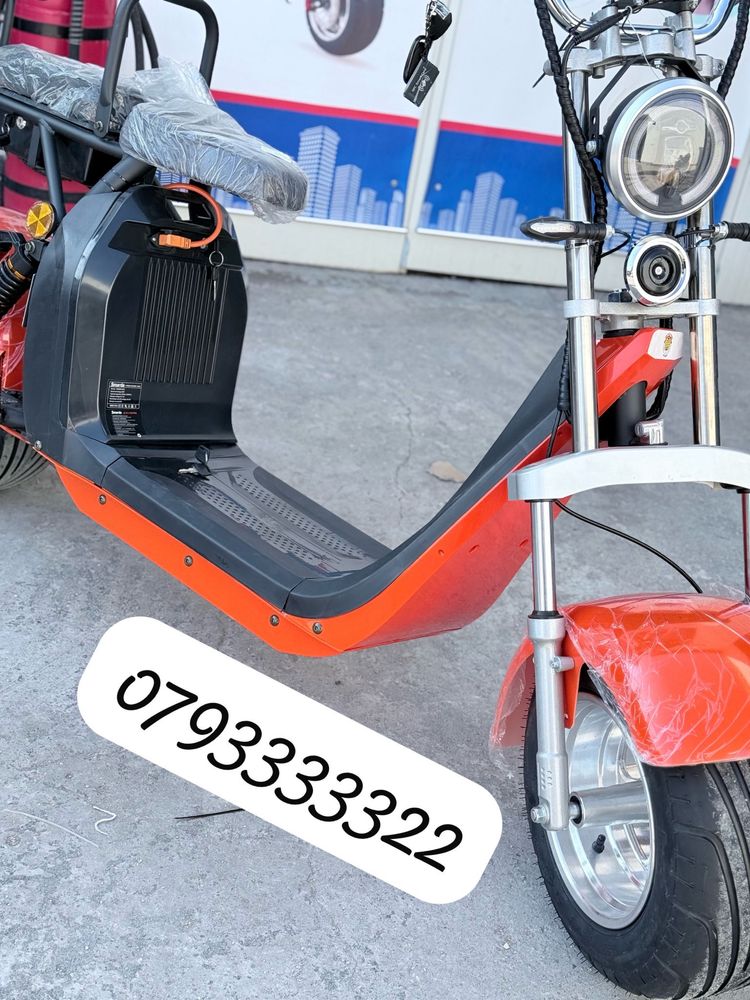Scuter electric nou sigilat cu civ