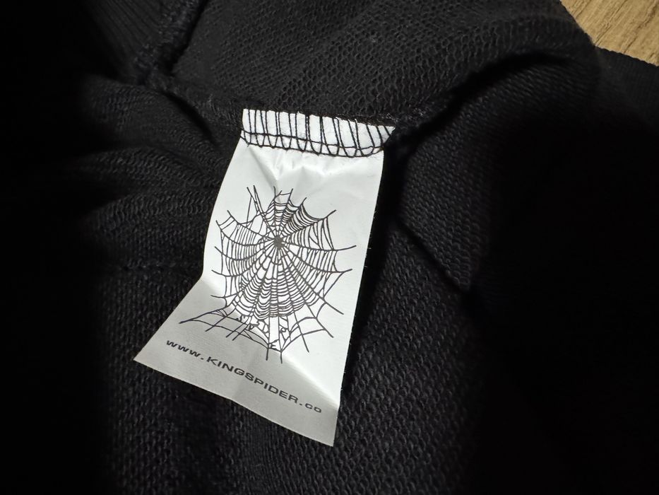 НОВО! Sp5der Beluga Hoodie Black/Red суичер