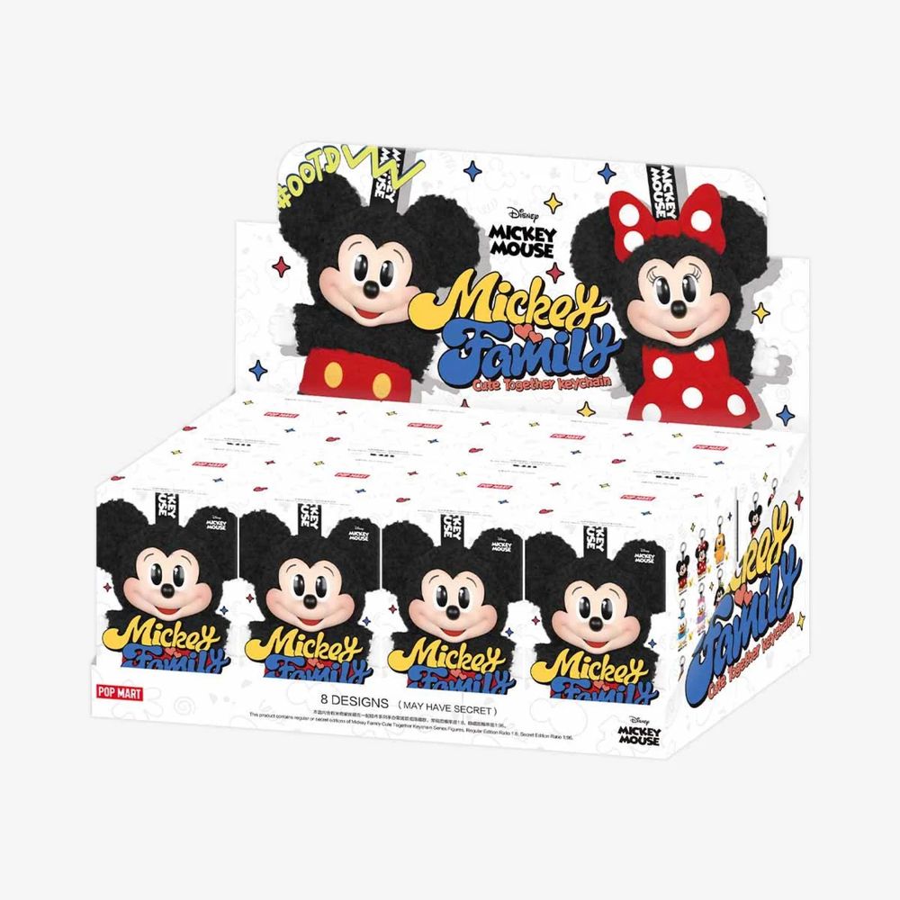 Pop Mart Mickey Mouse играчка ключодържател 15см Мики Маус Minnie