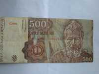 Bancnota 500 lei, anul 1991