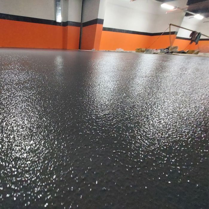 Антискользчшие текстурированные эпоксидные полы ( апельсиновая корка)