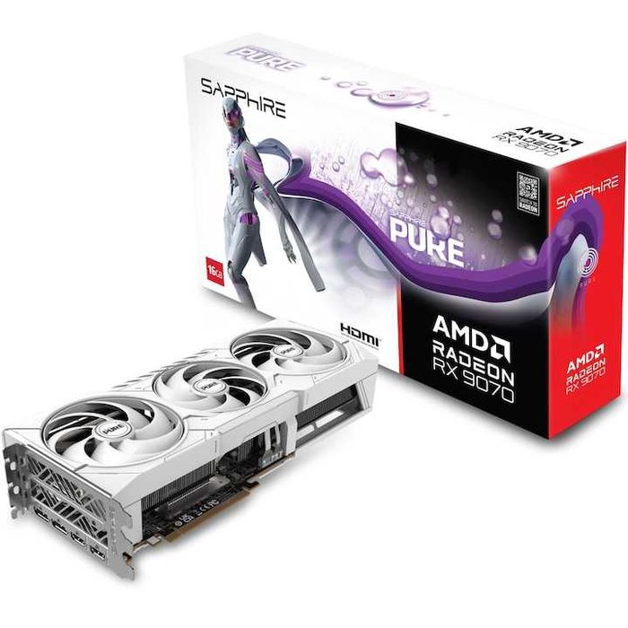 Sapphire Pure AMD RADEON™ RX 9070 GAMING OC*16GB*Factura*GARANTIE